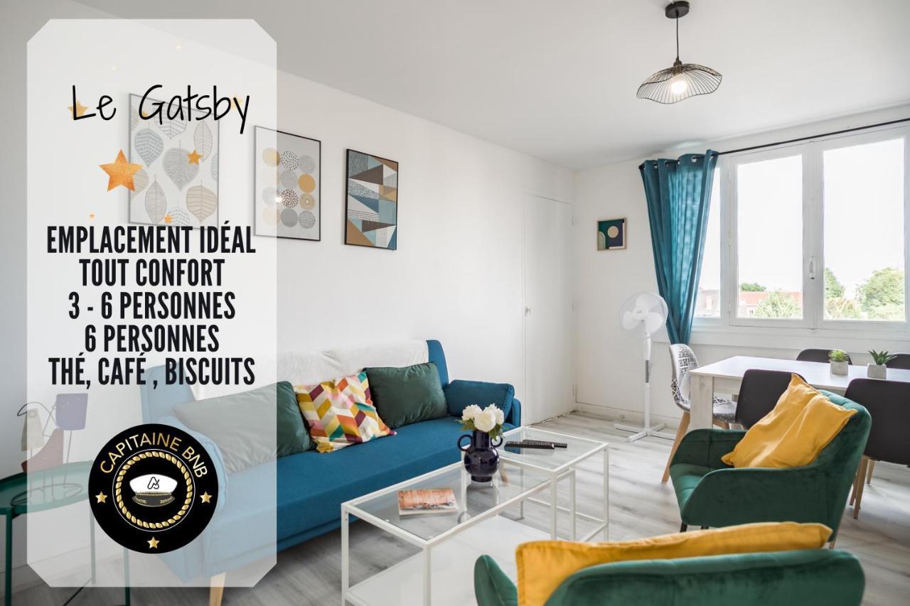 Le Gatsby - 3 Chambres - Centre-Ville Troyes Dış mekan fotoğraf