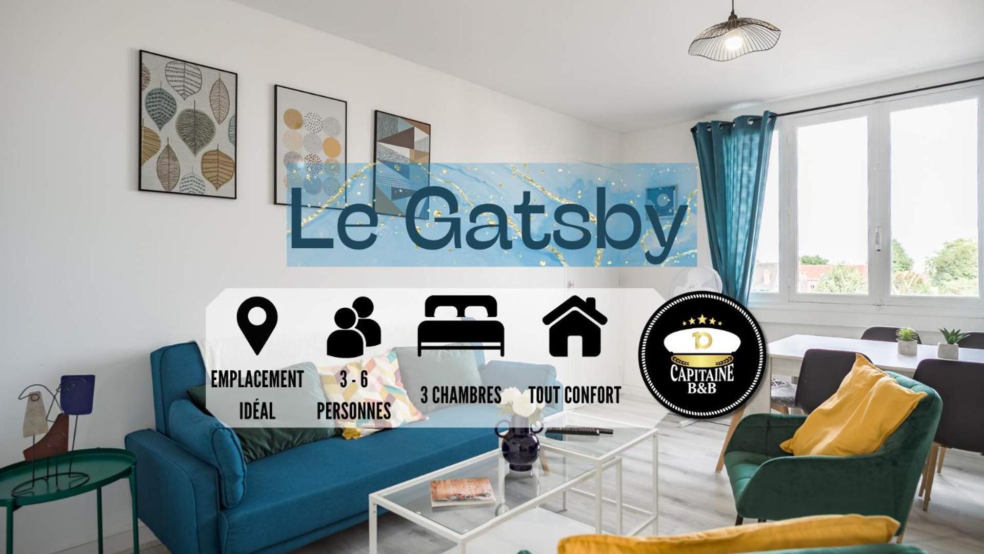 Le Gatsby - 3 Chambres - Centre-Ville Troyes Dış mekan fotoğraf